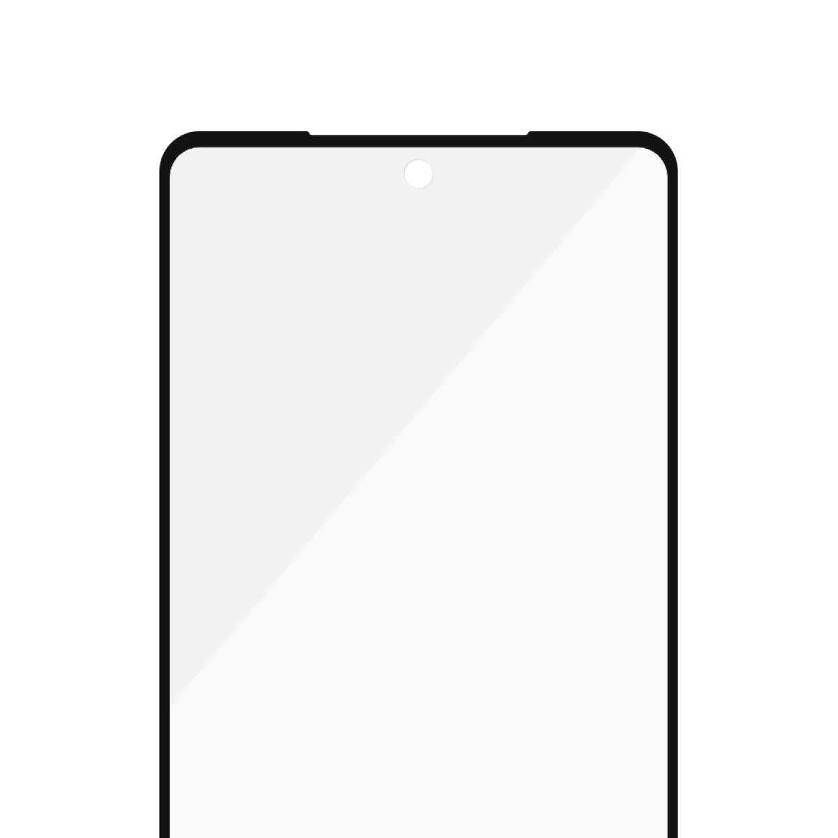 PanzerGlass | Samsung | Galaxy S20 FE CF | Glass | Black | Works with face recognition and is compatible with the in-screen fingerprint reader; Case Friendly | Clear Screen Protector