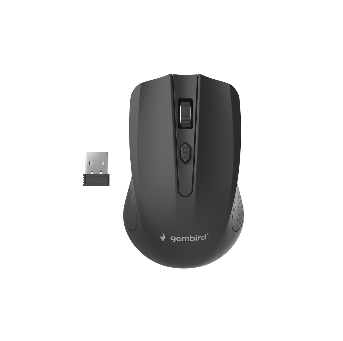 Gembird | Mouse | MUSW-4B-04 | Standard | Wireless | Black