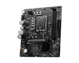 MSI | PRO H610M-E | Processor family Intel | Processor socket  LGA1700 | Supported hard disk drive interfaces SATA, M.2 | Number of SATA connectors 4