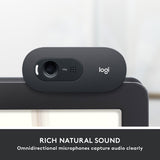 Logitech C505 HD Internetinė kamera HD 1280x720, USB, Graphite