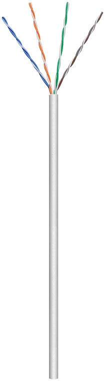 Goobay | CAT 5e network cable, U/UTP | 95410 | Grey