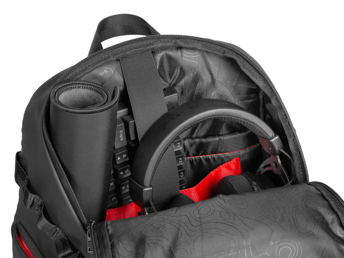 Genesis | Pallad 420 | Fits up to size 15.6 " | Laptop Backpack | Waterproof | Black