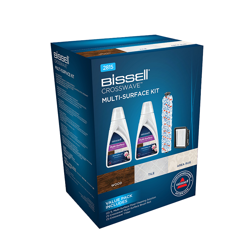 Bissell | Cleaning Pack | MultiSurface (2xDetergents+Brushroll+Filter)