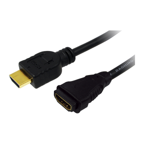 Logilink | HDMI Cable Type A Male - HDMI Type A Female | CH0056 | HDMI Type A Female | HDMI Type A Male | HDMI to HDMI | 2 m