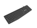 Natec | Keyboard | Nautilus NKL-1950 | Keyboard | Wired | US | Black