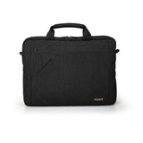 PORT DESIGNS | S13 Sydney ECO Case | Fits up to size 13/14 " | Top Loading | Shoulder strap | Black