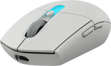 Logitech G305 X SUPERLIGHT Belaidė žaidimų pelė RF Wireless + Bluetooth, 44000 DPI, Balta