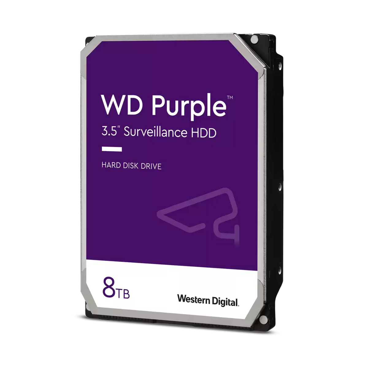 Western Digital Surveillance Hard Drive | Purple Surveillance WD85PURZ | 5640 RPM | 8000 GB