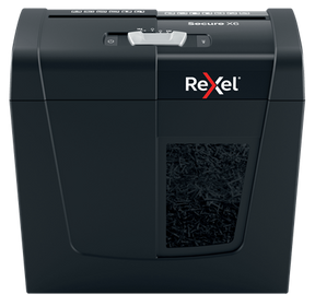 Dokumentų naikiklis Rexel Secure X6 Cross Cut Paper Shredder P4, 6 lapai, 10 L.