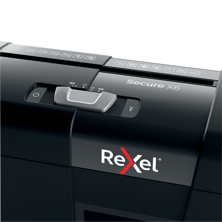 Dokumentų naikiklis Rexel Secure X6 Cross Cut Paper Shredder P4, 6 lapai, 10 L.