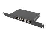 LANBERG switch rack 19inch 24-port 1GB