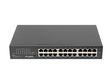 LANBERG switch rack 19inch 24-port 1GB