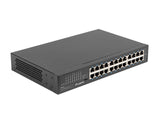 LANBERG switch rack 19inch 24-port 1GB