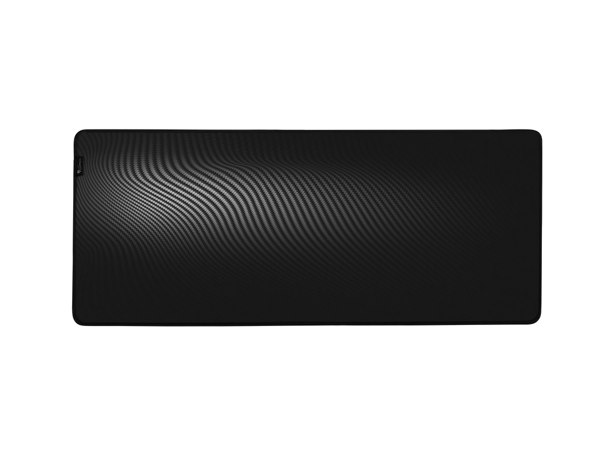 Genesis | Carbon 500 Ultra Wave | Mouse pad | 450 x 1100 x 2.5 mm | Black