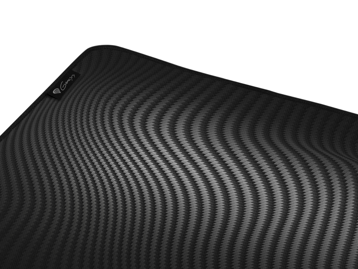 Genesis | Carbon 500 Ultra Wave | Mouse pad | 450 x 1100 x 2.5 mm | Black