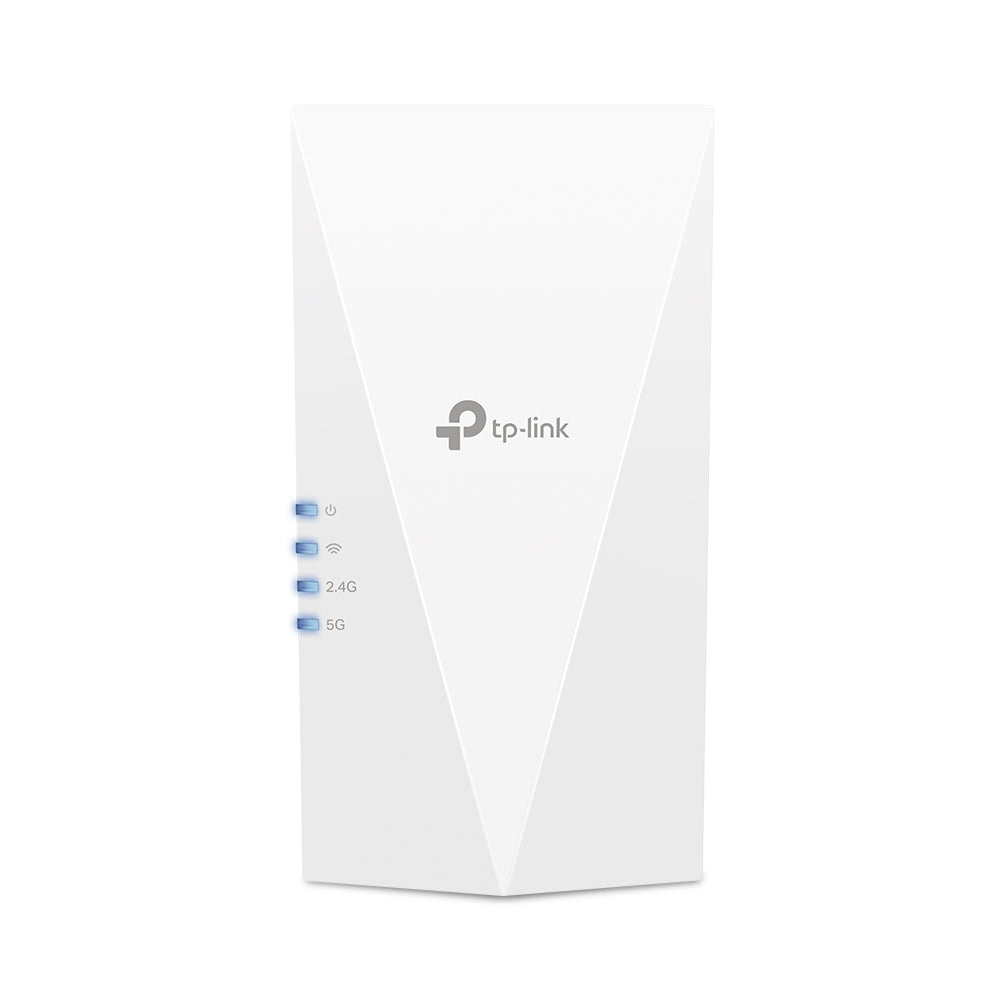TP-LINK | AX1800 Wi-Fi 6 Range Extender | RE600X | 802.11ax | 2.4GHz/5GHz | Ethernet LAN (RJ-45) ports 1 | MU-MiMO Yes | no PoE | Antenna type 2xInternal