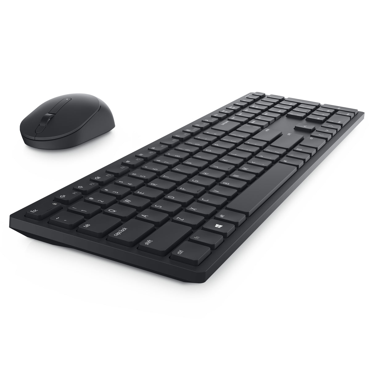 Dell | Pro Keyboard and Mouse | KM5221W | Keyboard and Mouse Set | Wireless | Batteries included | Wireless connection | US | Black