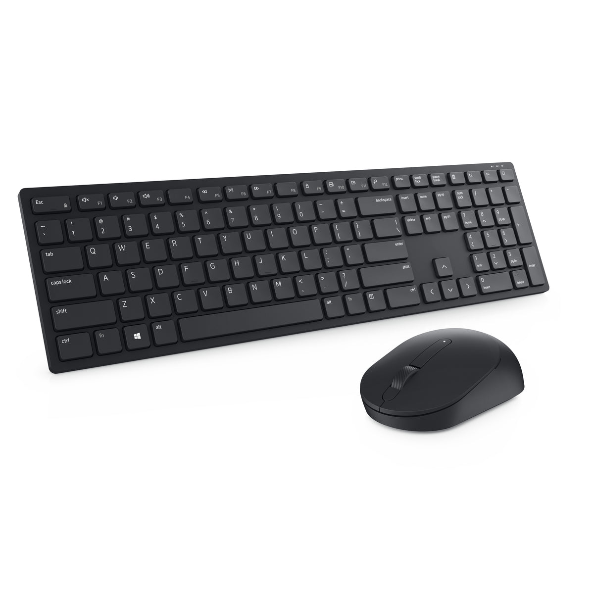 Dell | Pro Keyboard and Mouse | KM5221W | Keyboard and Mouse Set | Wireless | Batteries included | Wireless connection | US | Black