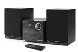 Sharp XL-B512(BK) Hi-Fi Micro System, CD/FM/USB/Bluetooth v5.0, 45W, Black | Sharp | Hi-Fi Micro System | XL-B512(BK) | Black | USB port | AUX in | Bluetooth | CD player | FM radio | Wireless connection
