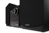 Sharp XL-B512(BK) Hi-Fi Micro System, CD/FM/USB/Bluetooth v5.0, 45W, Black | Sharp | Hi-Fi Micro System | XL-B512(BK) | Black | USB port | AUX in | Bluetooth | CD player | FM radio | Wireless connection