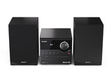 Sharp XL-B512(BK) Hi-Fi Micro System, CD/FM/USB/Bluetooth v5.0, 45W, Black | Sharp | Hi-Fi Micro System | XL-B512(BK) | Black | USB port | AUX in | Bluetooth | CD player | FM radio | Wireless connection