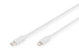 Digitus | Lightning to USB-C data/charging cable | DB-600109-020-W | USB-C to Lightning Apple Lightning 8-pin | USB C