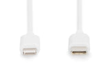 Digitus | Lightning to USB-C data/charging cable | DB-600109-020-W | USB-C to Lightning Apple Lightning 8-pin | USB C