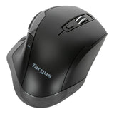 Targus | Antimicrobial Ergo Mouse | AMW584GL | Wireless | 2.4 Ghz | Black