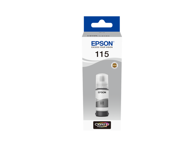 Epson 115 EcoTank (C13T07D54A) Rašalo papildymo buteliukas, Pilka