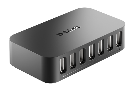 D-Link | 7-Port USB 2.0 Hub | DUB-H7/E | USB Hub