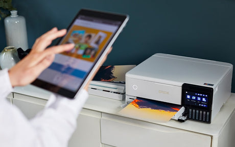 Epson | Wireless Photo Printer | EcoTank L8160 | Inkjet | Colour | Inkjet Multifunctional Printer | A4 | Wi-Fi | Grey