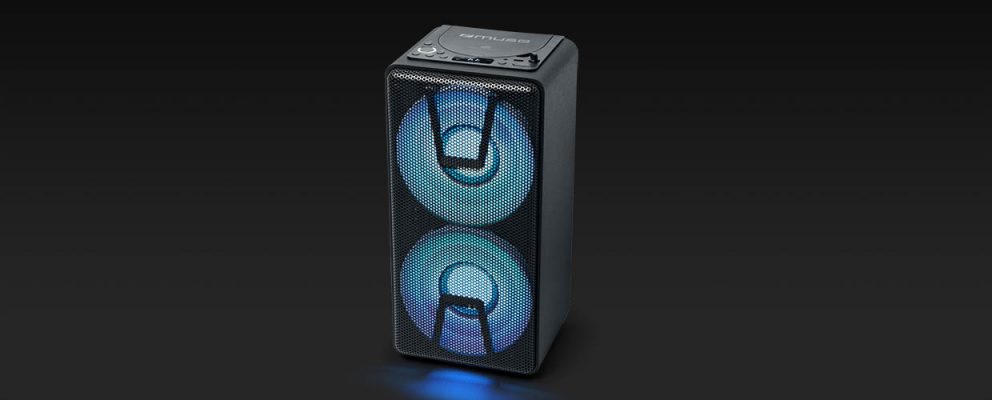 Muse | Party Box Speaker | M-1820 DJ | 150 W | Bluetooth | Wireless connection | Black