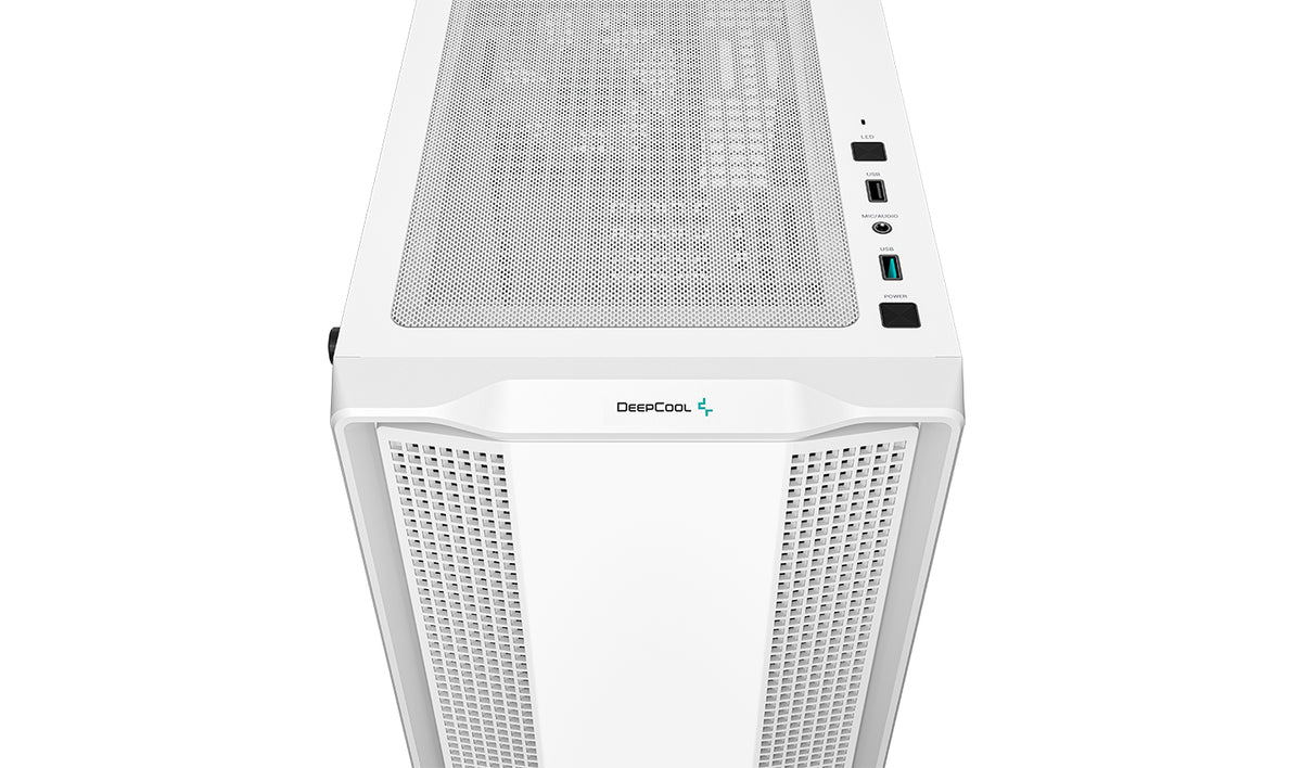 Deepcool | ARGB Micro-ATX CASE | CC360 | Mini-ITX / Micro-ATX | ATX PS2 (maximum length: 160mm) | White