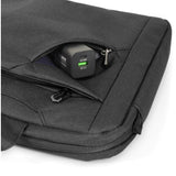 PORT DESIGNS | S13 Sydney ECO Case | Fits up to size 13/14 " | Top Loading | Shoulder strap | Black