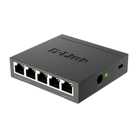 D-Link | Ethernet Switch | DGS-105/E | Unmanaged | Desktop | Gigabit Ethernet (copper) ports quantity 5 | 60 month(s)