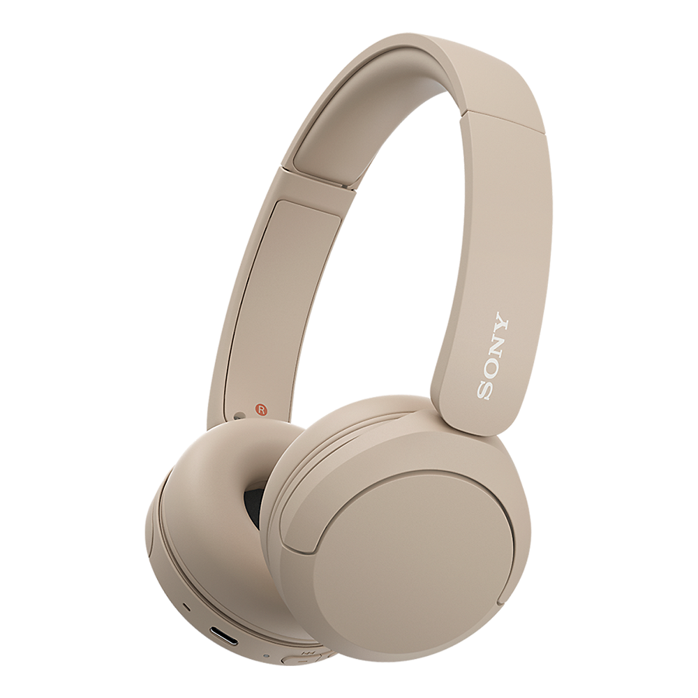 Sony | Wireless Headphones | WH-CH520 | Wireless | On-Ear | Microphone | Beige | Noise canceling | Wireless