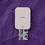 Canon Zoemini 2 Mobilus nuotraukų spausdintuvas spalvotas ZINK 2x 3'', Bluetooth, Balta