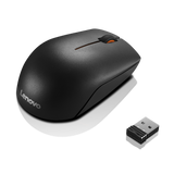 Lenovo | Wireless Compact Mouse | 300 | Optical Mouse | 2.4 GHz Wireless via Nano USB | Black | 1 year(s)