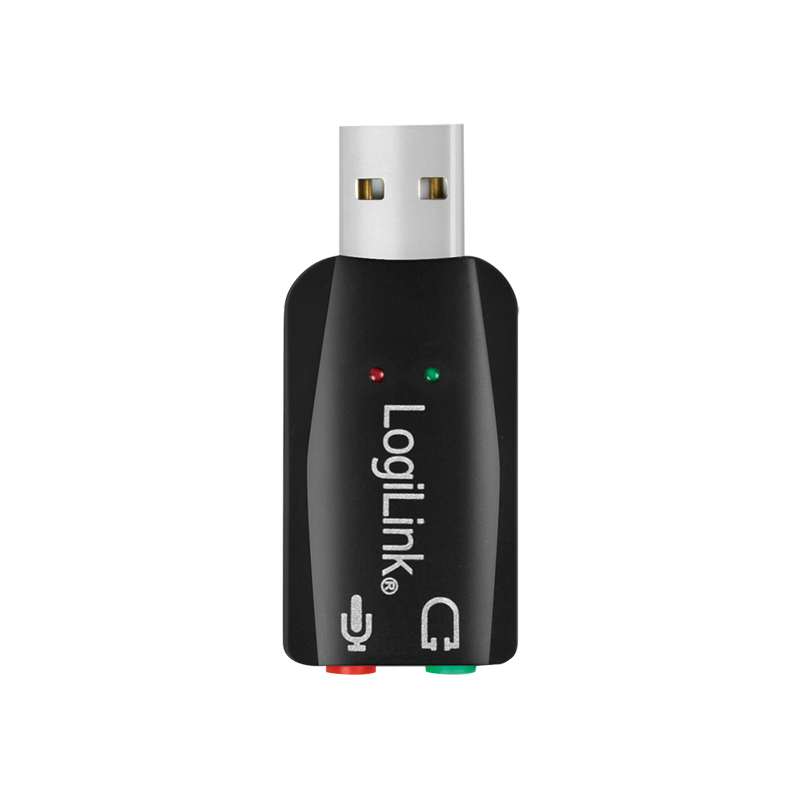 Logilink | USB Audio adapter, 5.1 sound effect