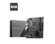 MSI | PRO H610M-G | Processor family Intel | Processor socket LGA1700 | DDR5 | Supported hard disk drive interfaces SATA, M.2 | Number of SATA connectors 4