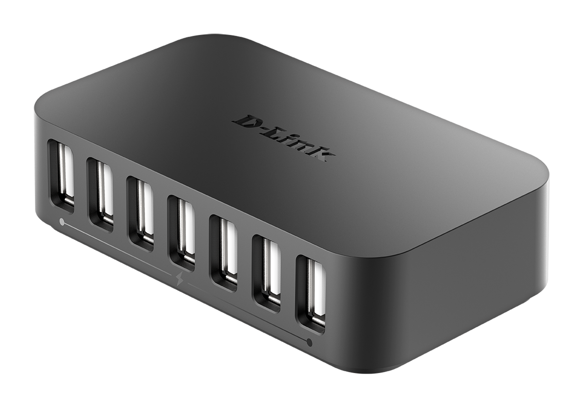 D-Link | 7-Port USB 2.0 Hub | DUB-H7/E | USB Hub