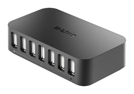 D-Link | 7-Port USB 2.0 Hub | DUB-H7/E | USB Hub