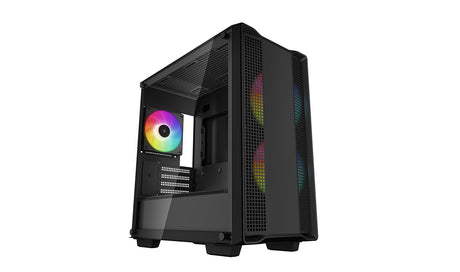 Deepcool | Micro-ATX CASE | CC360 | Mini-ITX / Micro-ATX | ATX PS2 (maximum length: 160mm) | Black