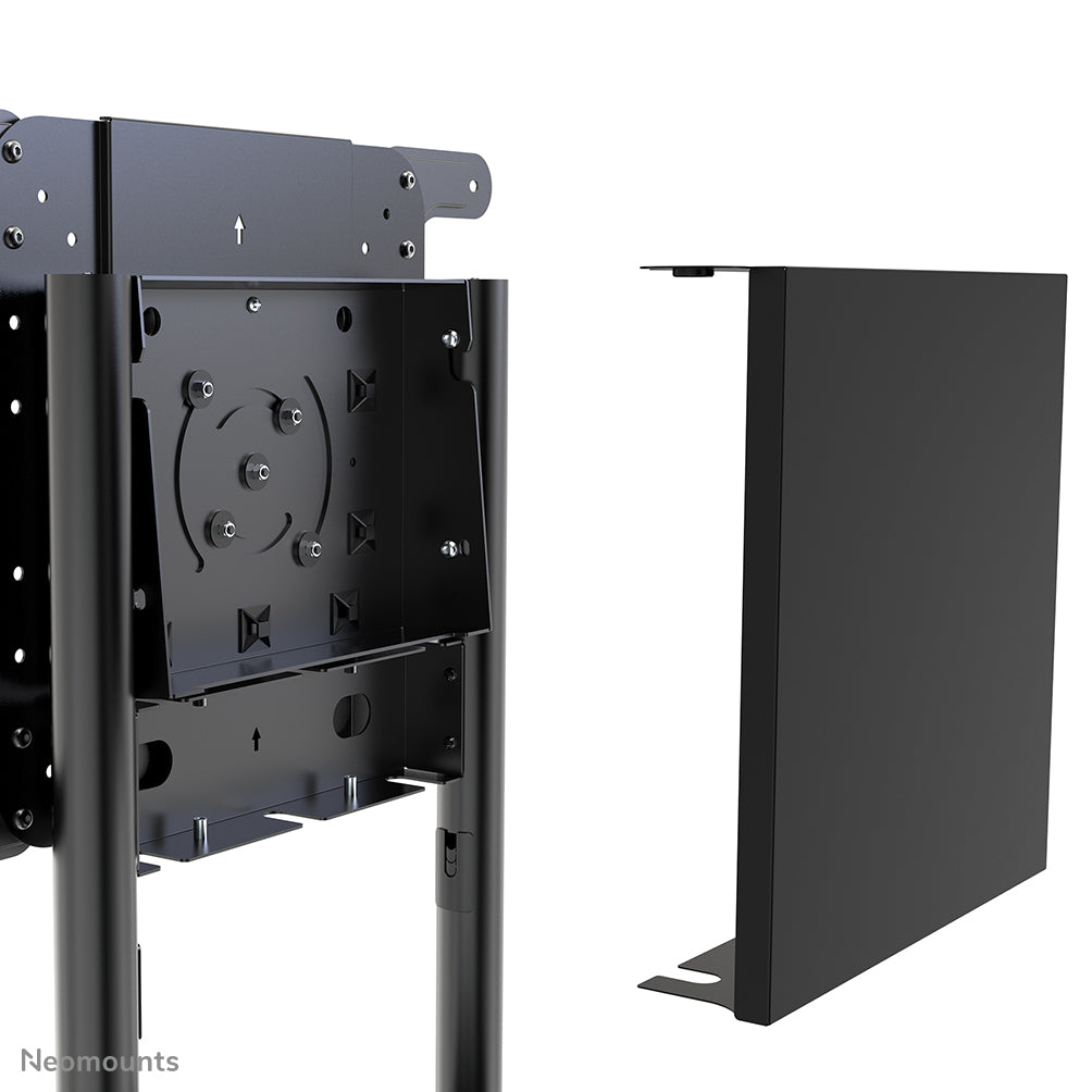 Neomounts Floor stand | NS-M1250BLACK TV trolley | Rotate, Tilt | 37-70 " | Maximum weight (capacity) 70 kg | Black
