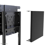 Neomounts Floor stand | NS-M1250BLACK TV trolley | Rotate, Tilt | 37-70 " | Maximum weight (capacity) 70 kg | Black