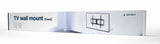 Gembird | Wall mount | WM-80F-01 | Fixed | 37-80 " | Maximum weight (capacity) 70 kg | Black