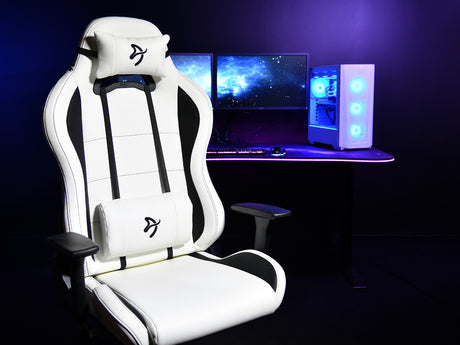 Arozzi Torretta SoftPU | Arozzi | Gaming Chair | Frame material: Metal; Wheel base: Nylon; Upholstery: Soft PU | White