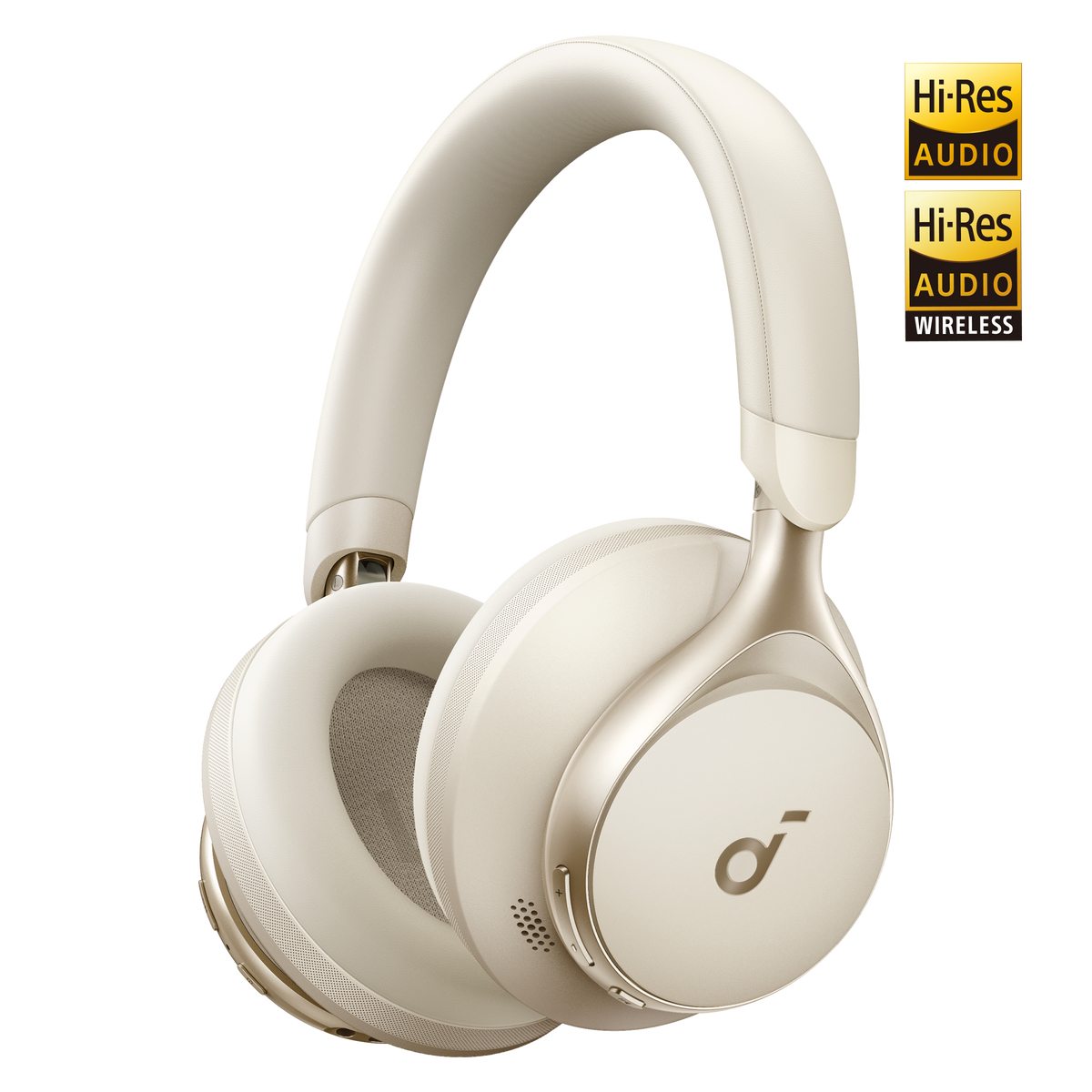 Anker Soundcore Headphones | Space One | Bluetooth | Over-ear | Microphone | Latte Cream | Wireless
