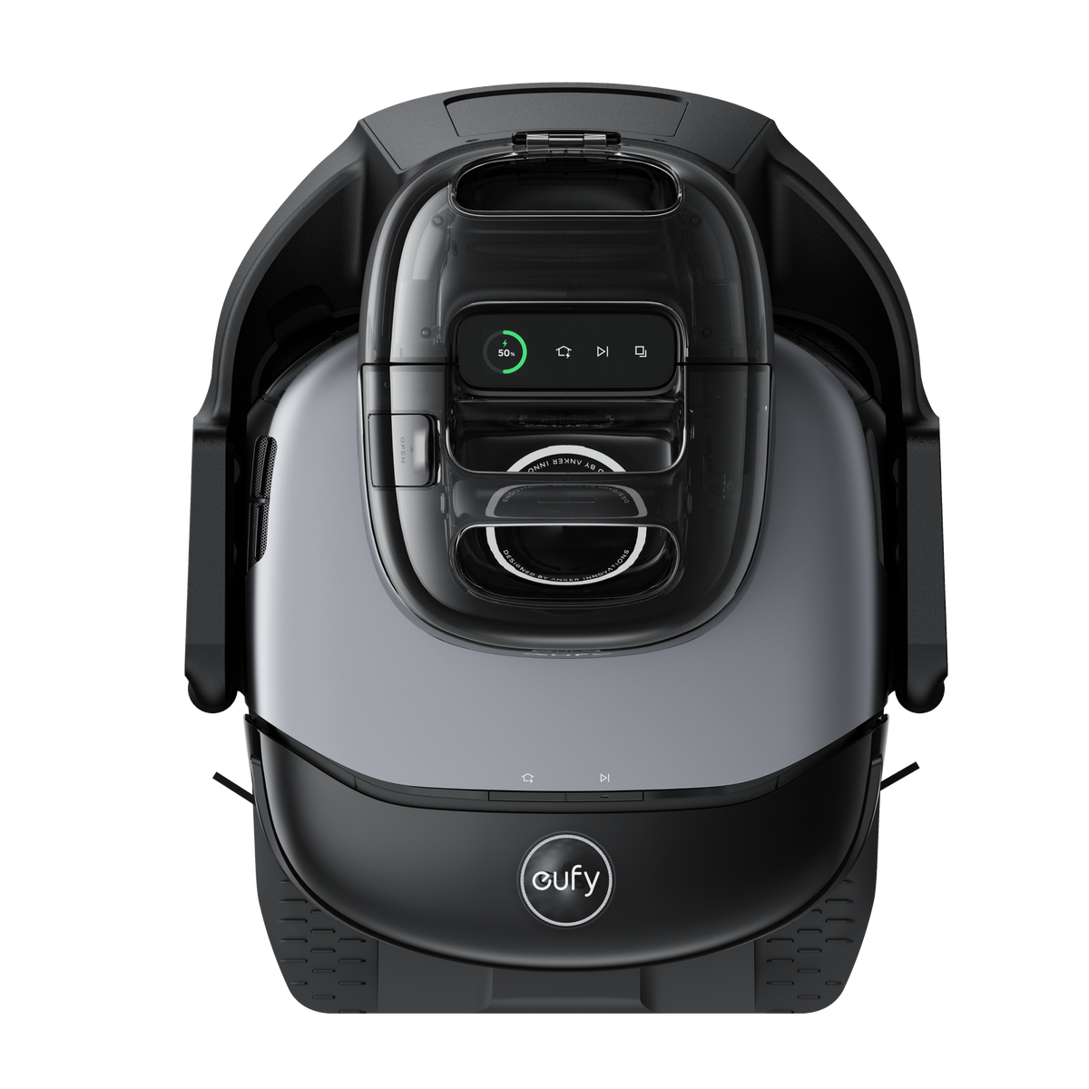 Anker Eufy | Robot Vacuum Cleaner with All-in-One Station | S1 Pro | Wet&Dry | Operating time (max) 216 min | 4600 mAh | Dust capacity Robot: 0.25L, Station: 2.5L L | 8000 Pa | Gray