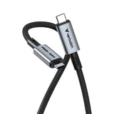 Verbatim 31847 Sync &amp; Charge Kabelis USB-C į USB-C 240W 40Gbps 120cm, Pilka/Juoda